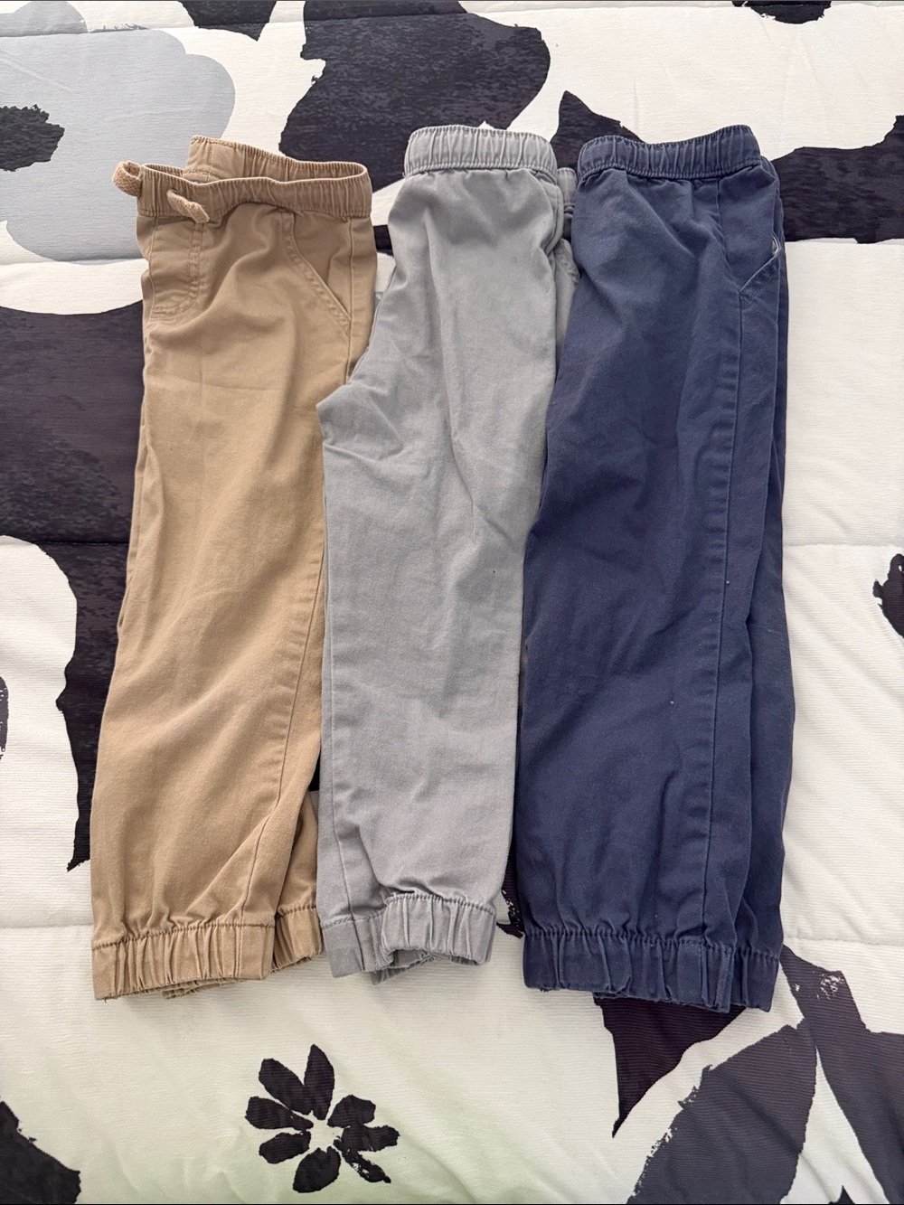 Garanimals Kids Jogger Pants - Tan, Gray, Navy